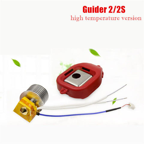 High temperature version Flashforge Guider 2S 3D printer extruder hot end ASSEMBLY kit Guider 2/2S heat sink hotend set 1.75mm ► Photo 1/4