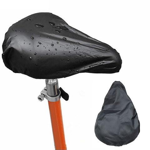 Bicycle Seat Rain Cover Outdoor Waterproof Elastic Dust and Rain Resistant UV Protector Bike Saddle Cover Bike Accessories ► Photo 1/6