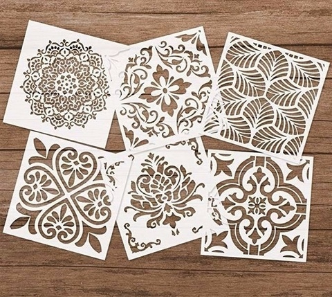 30 * 30 cm diy craft mandala stencil for woodcut painting, scrapbook wall art stamping decoration album embossed paper card ► Photo 1/6