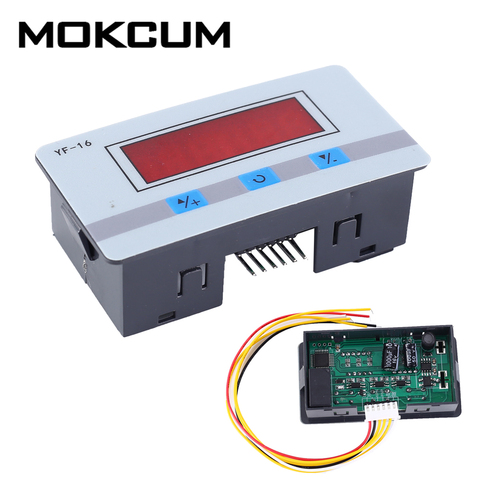 DC 5V 12V 24V Trigger Counter Module Accumulator 6-Bit Red Digital Tube Display PNP NPN Signal Trigger ► Photo 1/6