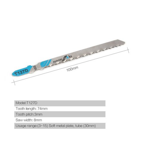 5Pcs/set T127D Saw Blade Hacksaw Jig Saw Blade Set Reciprocating Curve Saw Blade For Hard Metal Saw Cutting Tool ► Photo 1/6