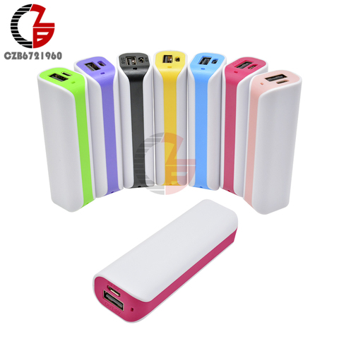 18650 USB Power Bank Battery Charger Case DIY Box for iPhone Samsung Xiaomi Smart Phone MP3 Electronic Mobile Charging 5V 1A ► Photo 1/6