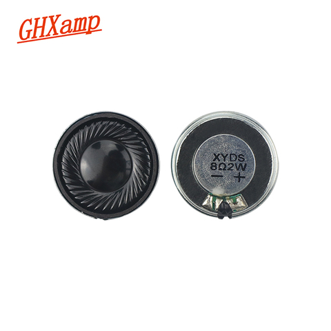 GHXAMP 28mm Full Range Speaker 8ohm 2W Ultra-thin Portable Loudspeaker For Multimedia Audio DVD Tablet Car Recorders 2PCS ► Photo 1/6