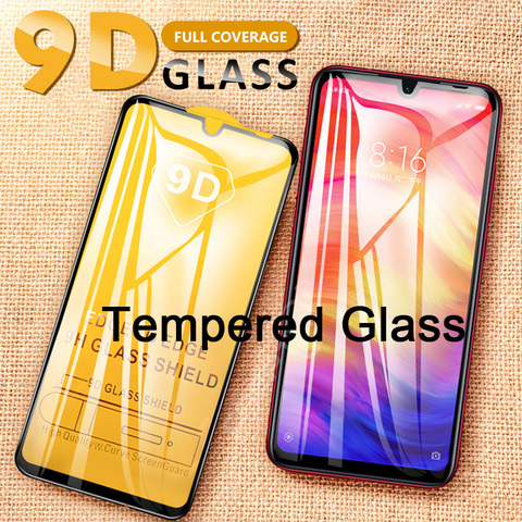 9D Tempered Glass for Redmi Note 7 Protective Glass for Redmi K20 Pro 7A Screen Protector on Xiaomi Redmi Note 6 Pro 5 4X 4 Film ► Photo 1/6