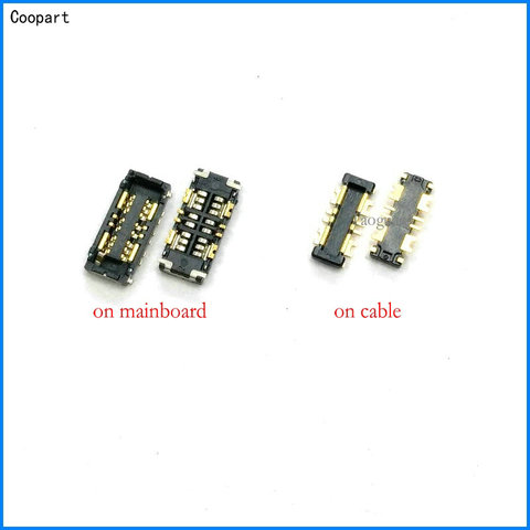 2pcs/lot Coopart Inner FPC Connector Battery Holder Clip Contact For ASUS Zenfone 3 ZE520KL Z017DA  ZE552KL zenfone3 ► Photo 1/1