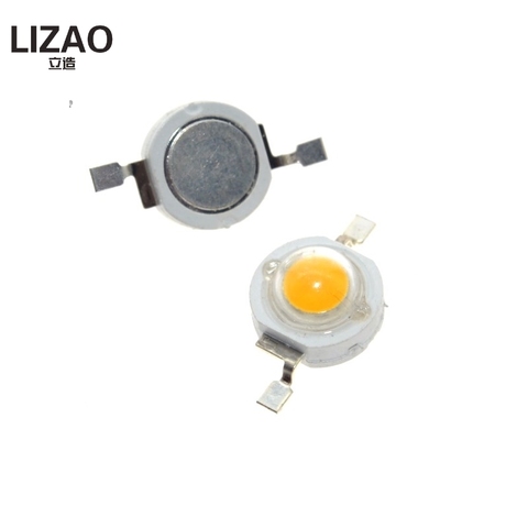 1W  White Warm white Red Gerrn Blue RGB LED High power Lamp beads Pure 300mA 3.2-3.4V 100-120LM 30mil ► Photo 1/6