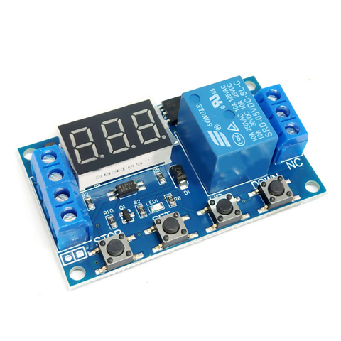 6-30V Adjustable Relay Module Switch Trigger Time Delay Circuit Timer ► Photo 1/5