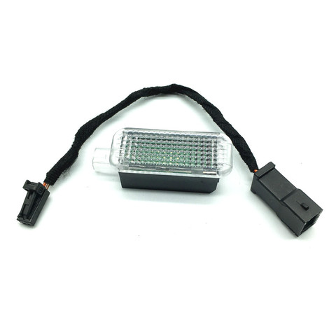 led glove box lamp footwell trunk light converter plug Cable For A1 A2 A3 A4 B6 B7 B8 A5 A6 C5 C6 A7 A8 Q3 Q5 Q7 TT Sear Leon ► Photo 1/6