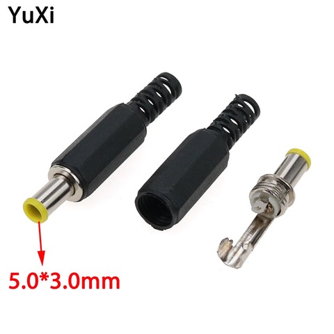 10pcs 5.0 * 3.0mm Charging plug DIY DC Power Male Plug Jack Adapter Connector For Samsung RC420 R700 N140 N145 305V4A Laptops ► Photo 1/5