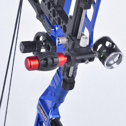 Sanlida X10 Compound Bow Sight Stabilizer Damper Rubber Damping Head Reduce Bow Sight Shock ► Photo 1/6