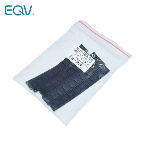 70PCS AMS1117 Voltage Regulator Kit 1.2V/1.5V/1.8V/2.5V/3.3V/5.0V/ADJ 1117 7 values Each 10PCS ► Photo 1/6