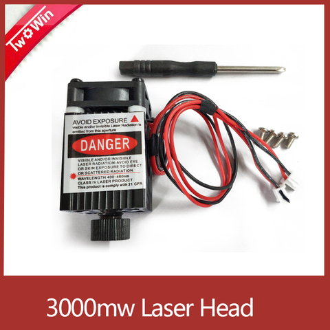 3000mw laser for CNC Laser Engraver DIY Logo Mark Printer Cutter Laser Engraving Machine USB DIY Carving Engraver,free shipping ► Photo 1/4