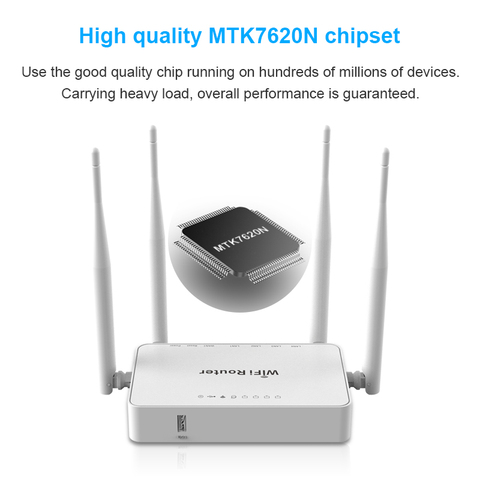 WE1626 300Mbps Wireless WiFi Router Openwrt Omni II Access Point For Huawei E3372h 3G 4G USB Modem With 4 External Antennas ► Photo 1/6