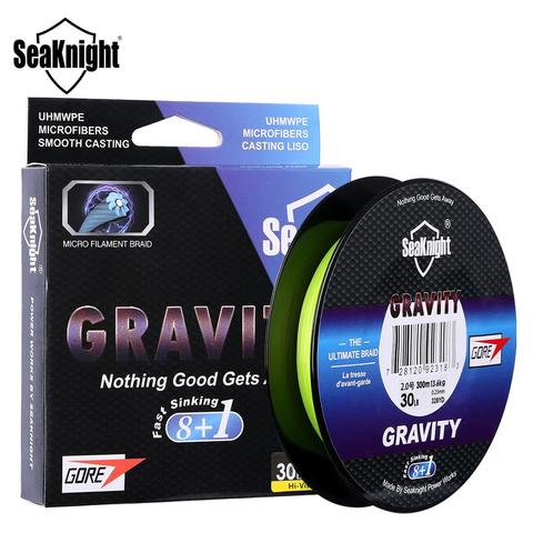 SeaKnight G9 Fast Sinking Line 9 Strands PE Line with GTX Performance Fibers High Specific Gravity 150M 300M Braid Line 2022 NEW ► Photo 1/6