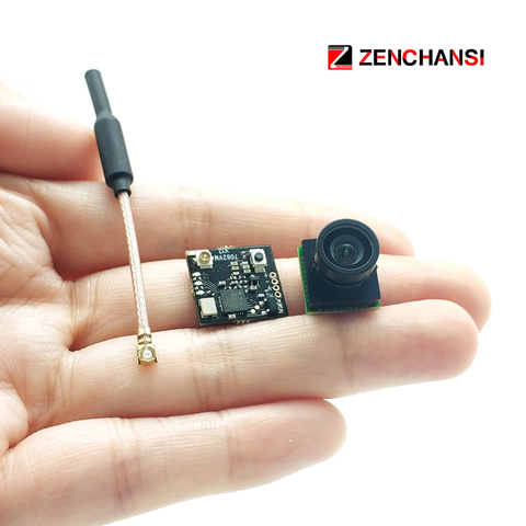 5.8Ghz 40CH 25/100mW FPV Transmitter with smartaduio 600TVL CMOS Micro FPV Camera for Drone Like Tiny Whoop Blade Inductrix ► Photo 1/6