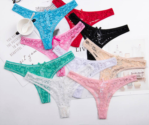 Cotton Women's Sexy Thongs G-string Underwear Panties Briefs For Ladies T-back,Free Shiping  1pcs/Lot ac161 ► Photo 1/6