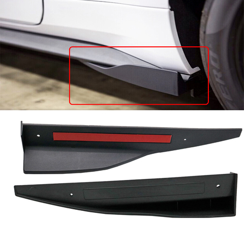 Anti-crash Modified Car Side Skirt For Ford Mustang ROUSH 2015+ Bumper Splitter Winglet Wings Diffuser Car Tuning Accessories ► Photo 1/6