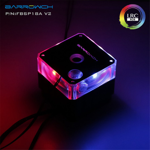 Barrowch 18W PWM DDC Pump set speed water cooling system dedicated LRC2.0 AURA MOBO AURA FBSP18A V2 ► Photo 1/4