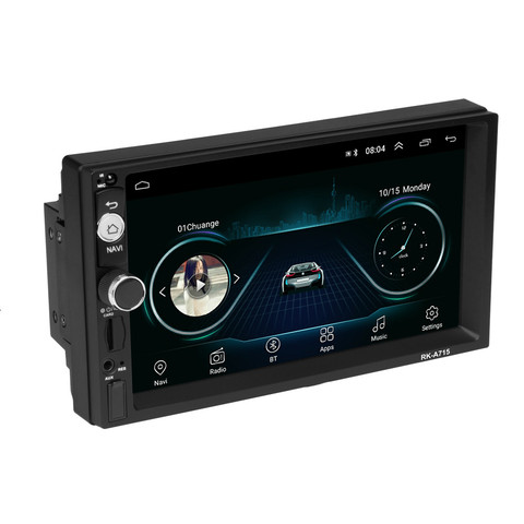 Factory RK-A715 2 Din Android 8.1 Universal 7 inch Car Radio GPS MP5 Player For Nissan Toyota Kia Honda Volkswagen Hyundai ► Photo 1/6