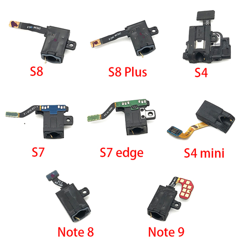 Earphone Headphone Audio Jack Flex Cable Replacement For Samsung Galaxy S10 S10e S9 S8 Plus S7 S7 edge S4 Mini Note 8 9 ► Photo 1/2