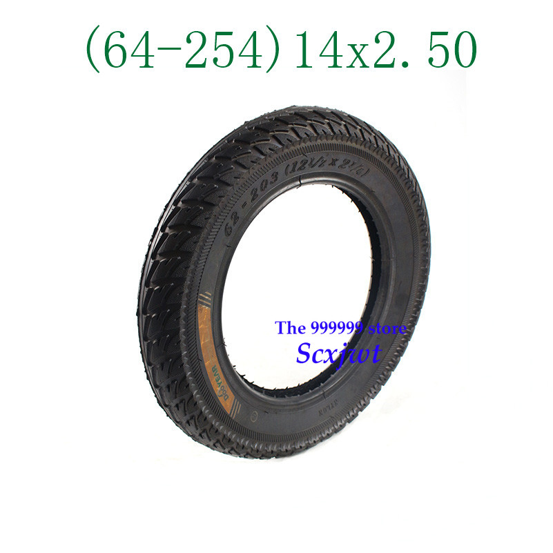 14 inch Vacuum Tubeless Tire 3.00-10 / 14x3.2 fits Electric vehicle Scooters  e-Bike 14