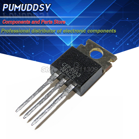 10PCS CEP83A3 TO-220 CEP83A3 TO220 100A 30V MOSFET IC ► Photo 1/1