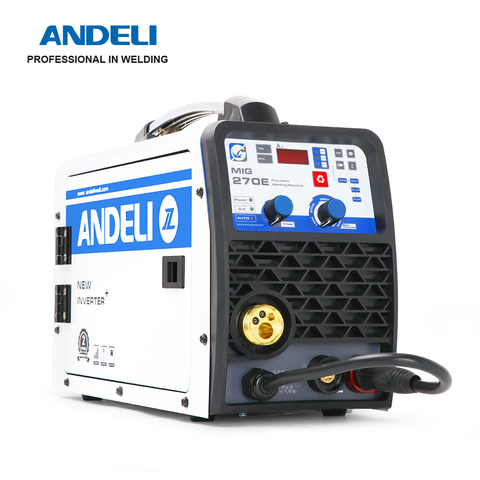 ANDELI MIG-270E MIG/LIFT TIG/MMA 3 IN 1 Multifunctional Portable Welding Machine Support No Gas Welding 220V ► Photo 1/6