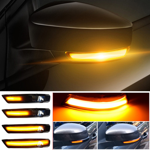 Dynamic Mirror Turn Signal Corner Light Lamp for Ford Focus 2 3 Mk2 Mk3 Mondeo Mk4 Rearview Indicator Blinker Repeater Light ► Photo 1/6
