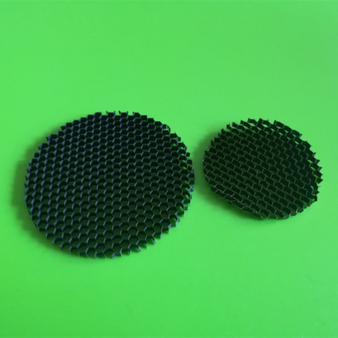 LED downlight spotlight round honeycomb mesh cover black anti-glare anti-dazzling light electrophoresis aluminum ► Photo 1/2