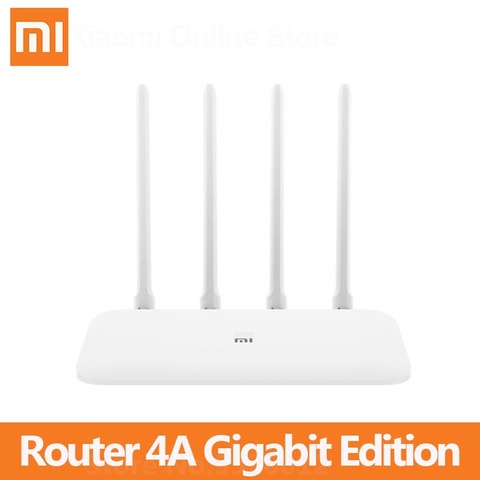 Xiaomi Router 4A Gigabit Edition 100M 1000M 2.4GHz 5GHz WiFi ROM 16MB DDR3 64MB 128MB 1167Mbps Support IPv6  Remote APP Control ► Photo 1/5