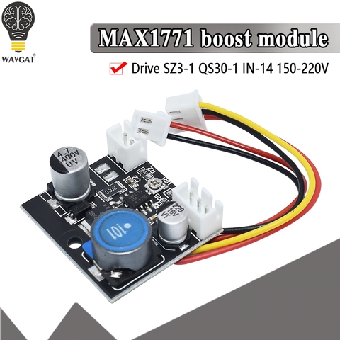 DC5V-12V to 170V 150V-220V Glow tube High Voltage Boost DC Power Module F/ Nixie Tube Glow Magic Eye MAX1771 With off function ► Photo 1/6