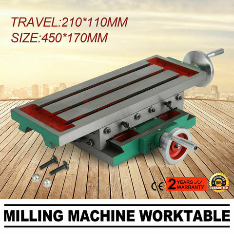 450 x 170 mm Table Milling Machine Multifunctional Milling Worktable Table for Drilling and Milling Milling Working Table ► Photo 1/6