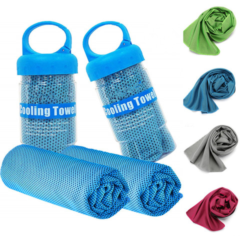 90*30cm Cooling Towel Travel Quick-Dry Beach Towel Microfiber Gym Towel for Yoga Gym Travel Camping Golf Football Outdoor Sports ► Photo 1/6