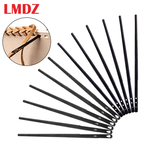 LMDZ Leather Sewing Craft Tool Leather Rope Lace Needle Double Hole Single Hole DIY Hand Tool for Leather Cords Knitting Needle ► Photo 1/6