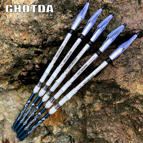 GHOTDA Telescopic Rock Fishing Rod Ultralight Superhard Fishing Rod Feeder Carp Rod 3.6m 4.5m 5.4m 6.3m ► Photo 1/6