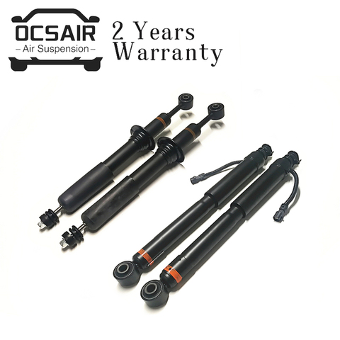 4pcs Front Rear Shock Absorbers for Toyota Land Cruiser Prado 120 / Lexus GX470 Adjustable Damper 48510-69195 48530-69185 ► Photo 1/6