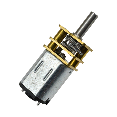 DC 3V/6V/12V N20 Mini Micro Metal Gear Motor with Gearwheel DC Motors 15/30/40/50/60/70/100/150/200/300/400/500/600/1000/2000RPM ► Photo 1/5