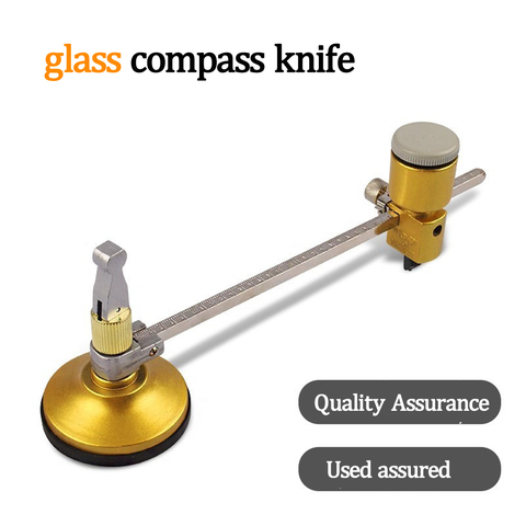 1Pcs Professional / household glass cutting compass knife alloy cutter max diameter 400mm for 2-10mm glass drawing round opening ► Photo 1/5