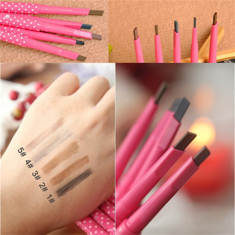 New 1pcs Longlasting Eyebrow Pencil Natural Waterproof Rotating Automatic Eye Brow Pencil Cosmetic Eyebrow Shaping Liner Pen Hot ► Photo 1/6