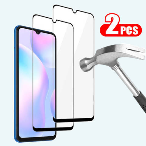 2Pcs Protective Glass For Xiaomi Redmi 9A Screen Protector For Xiomi Redmi 9A Glass For Xaomi Red mi A9 9 A M2006C3LG Film Armor ► Photo 1/6