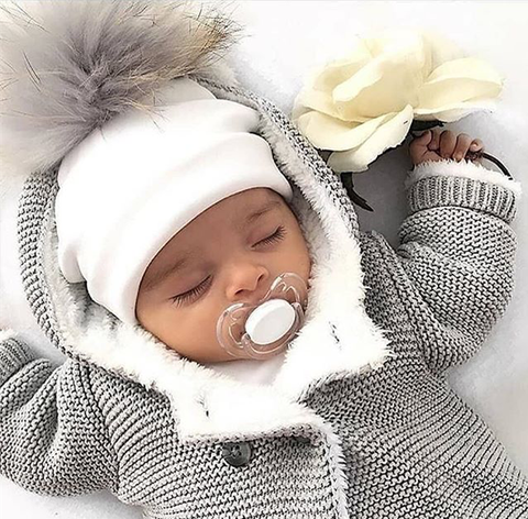 kids cotton hats  baby pom pom  photo props newborn children's kids hat  boy accessories toddler girl cap bonnet  baby hats ► Photo 1/6