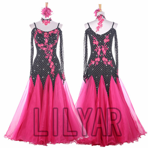 Ballroom Dance Dress Standard Skirt Competition Dress Costumes Performing Dress Customize New Arrival Adult Children ► Photo 1/6