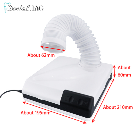 60W Dust Collector Extractor Dental Vacuum Cleaner Dental Lab Equipment Dust Suction Machine for Polishing ► Photo 1/6