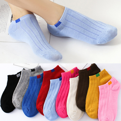 10 pieces = 5 pairs Women Short Socks Set Fashion Female Girls Ankle Boat Socks Invisible Sock Slippers calcetines for Woman New ► Photo 1/6