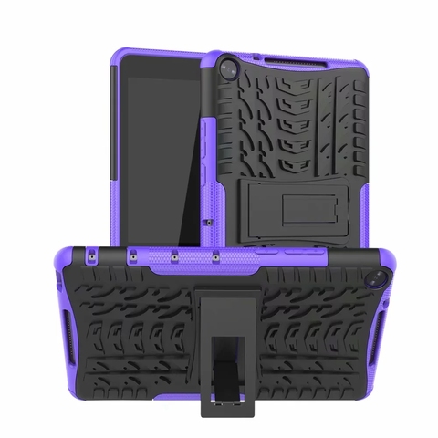 Silicone TPU+PC Shockproof Stand Cover armor case For Huawei Mediapad T3 10 T5 M3 M5 Lite 8 8.4 10 10.8 10.1 inch #S ► Photo 1/6