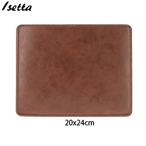 Anti-slip Mouse Pad Leather Gaming Mice Mat Desk 200x240mm Comfortable For Home Office Laptop PC MacBook ► Photo 1/6