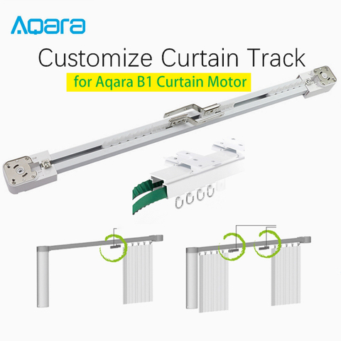 Xiaomi Aqara B1 Motor Curtain Track Customized Motorized Open Close Curtain Rail for Smart Curtain Control System domotique Hous ► Photo 1/6