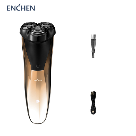 ENCHEN Blackstone3CJ Gold Electric Shaver Triple Blade Floating Razor Beard Trimmer Washable USB Rechargeable Shaving Machine ► Photo 1/6