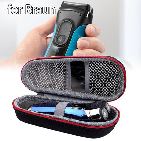 Shaver Storage Bag EVA Travel Carrying Case For Braun Series 3, 3040s 3010BT Series 5 5030s 5090cc Series 7 7789cc, 7840s, 799cc ► Photo 1/6