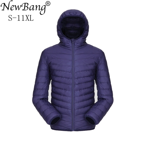 NewBang Plus 11XL 10XL 9XL Ultra Light Down Jacket Me  Down Jacket  Windbreaker Feather Parka Man Winter Large Size Outwear ► Photo 1/5